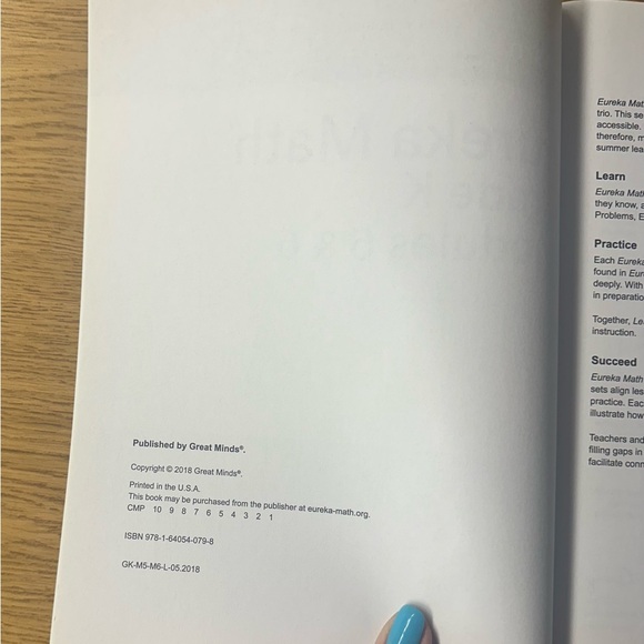 EUREKA MATH / GRADE K MODULE 5 & 6 / LEARN / STUDENT CONSUMABLE WORKBOOK / NEW - Picture 4 of 6